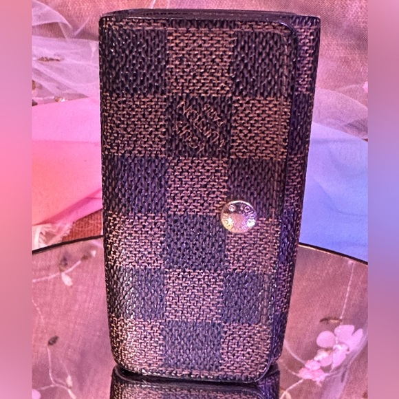 Louis Vuitton Damier Ebene 4 Key Cles / Wallet - Picture 2 of 11